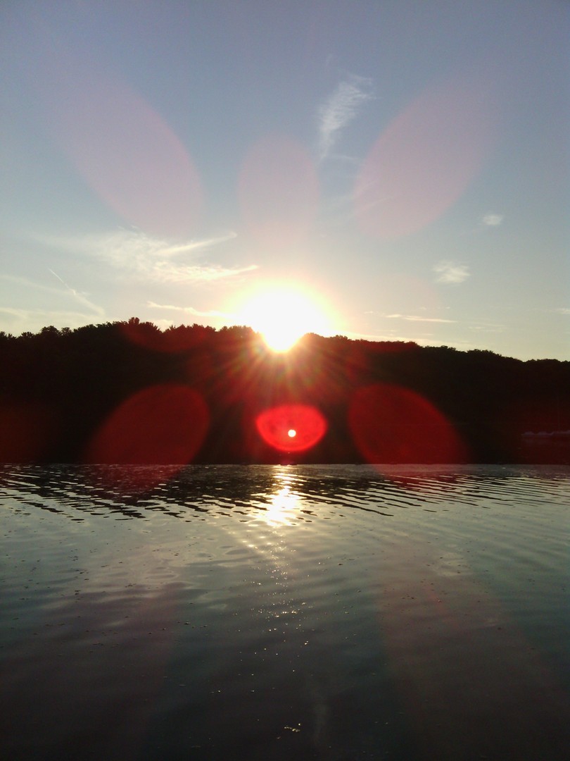 Backbone State Park Sun Set