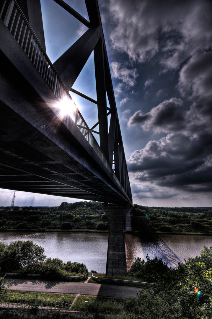 Brücke übern Nord-Ostsee-Kanal