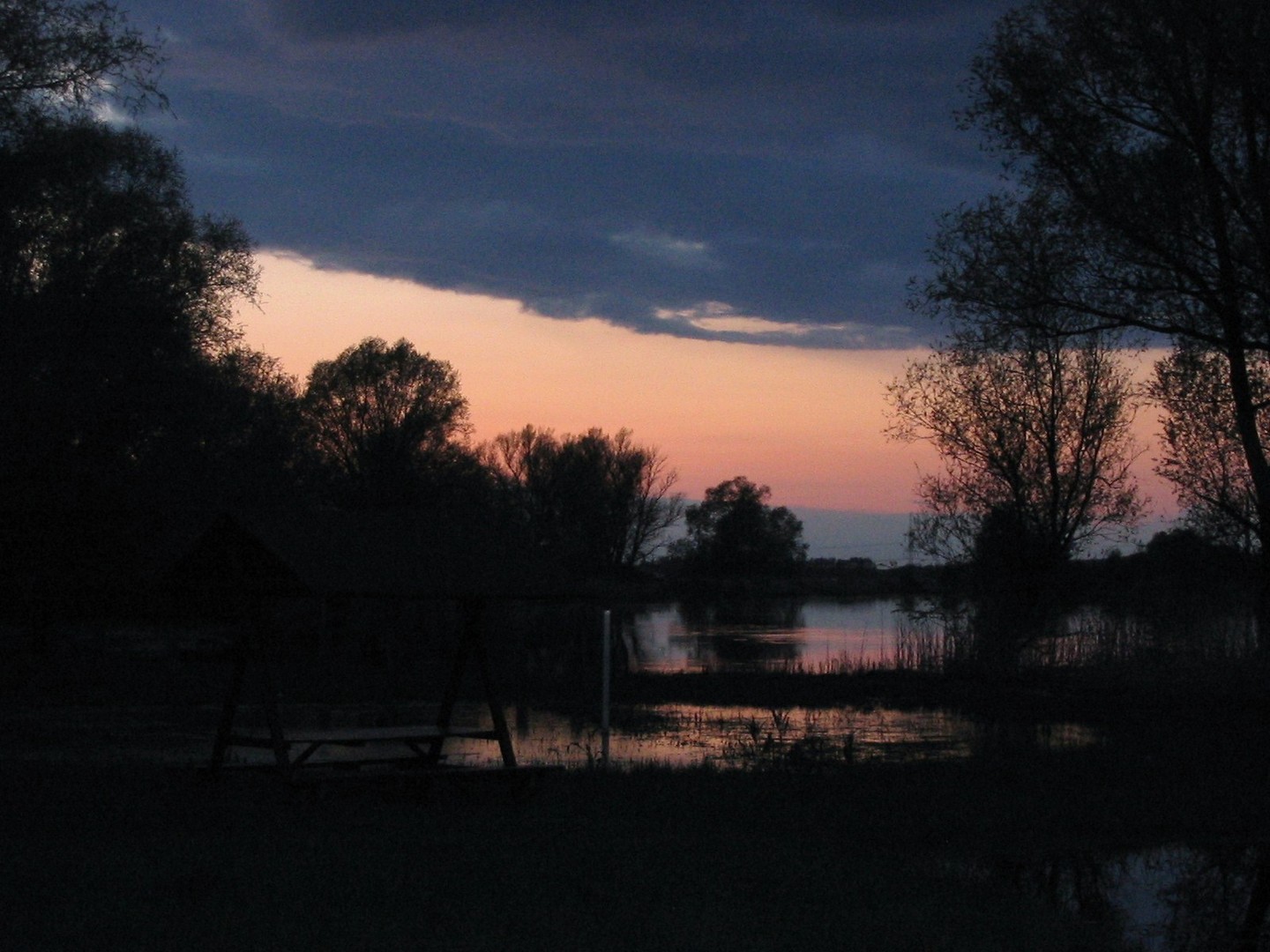 Abendrot an der Havel