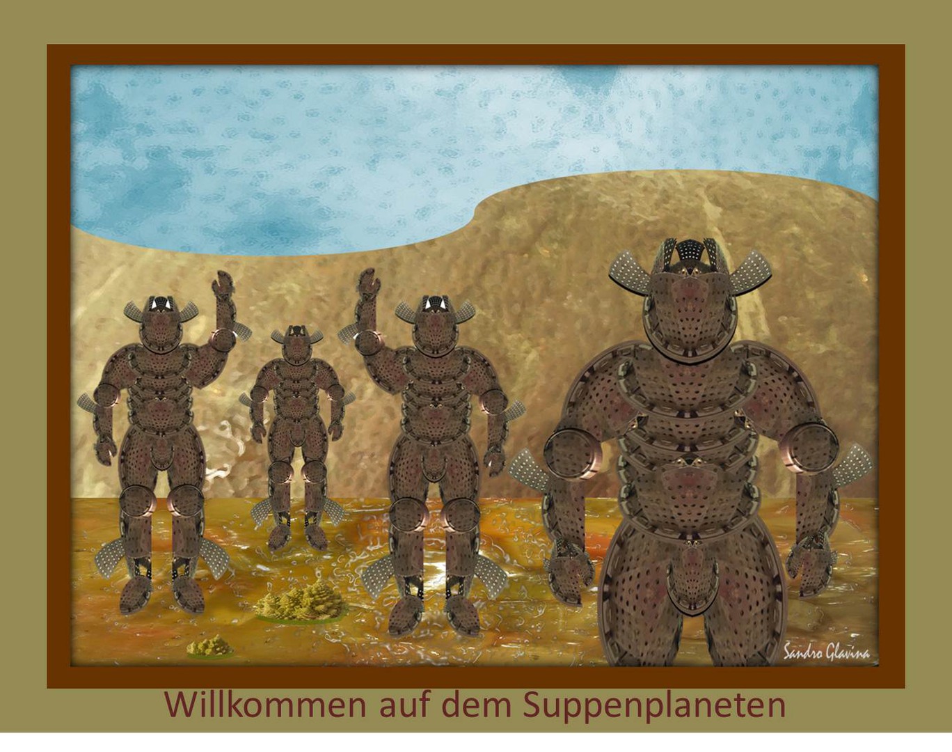 Willkommen auf dem Suppenplaneten