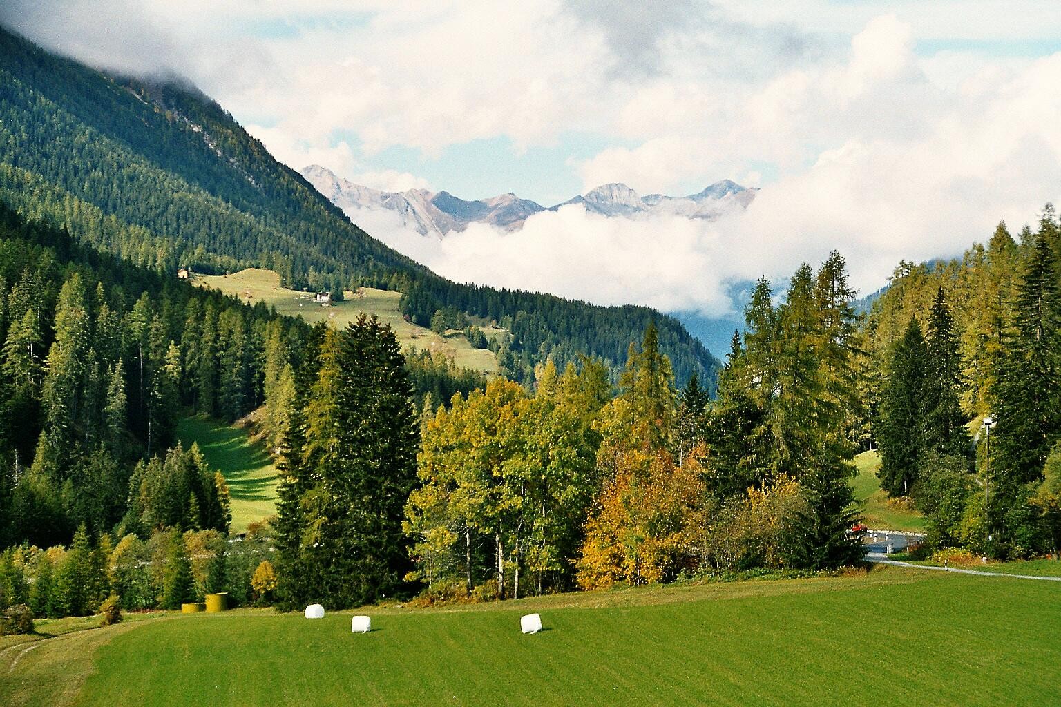 Wolken ziehen 