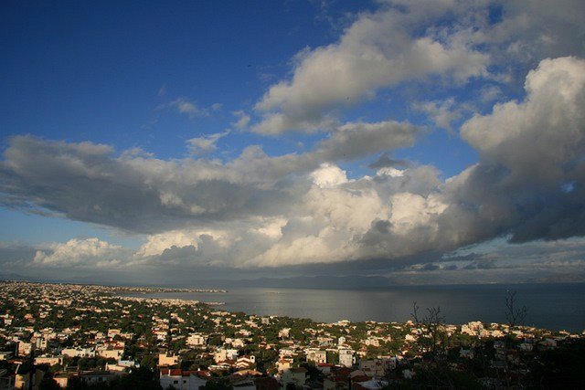 Wolken über Loutsa / GR