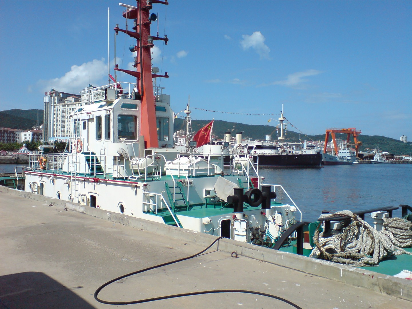 Hafen von Yantai (China)