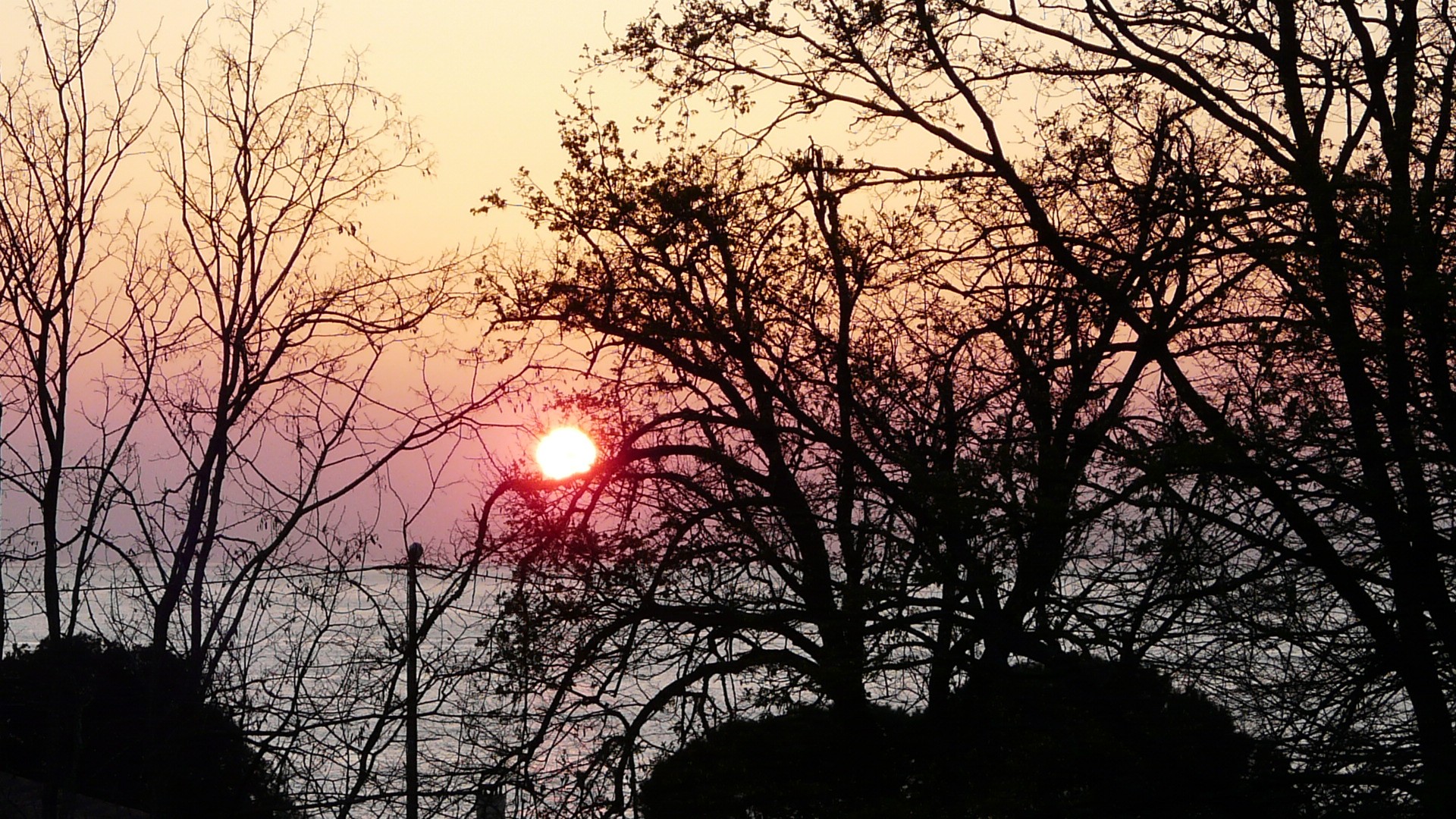 Coucher de soleil sur ROYAN