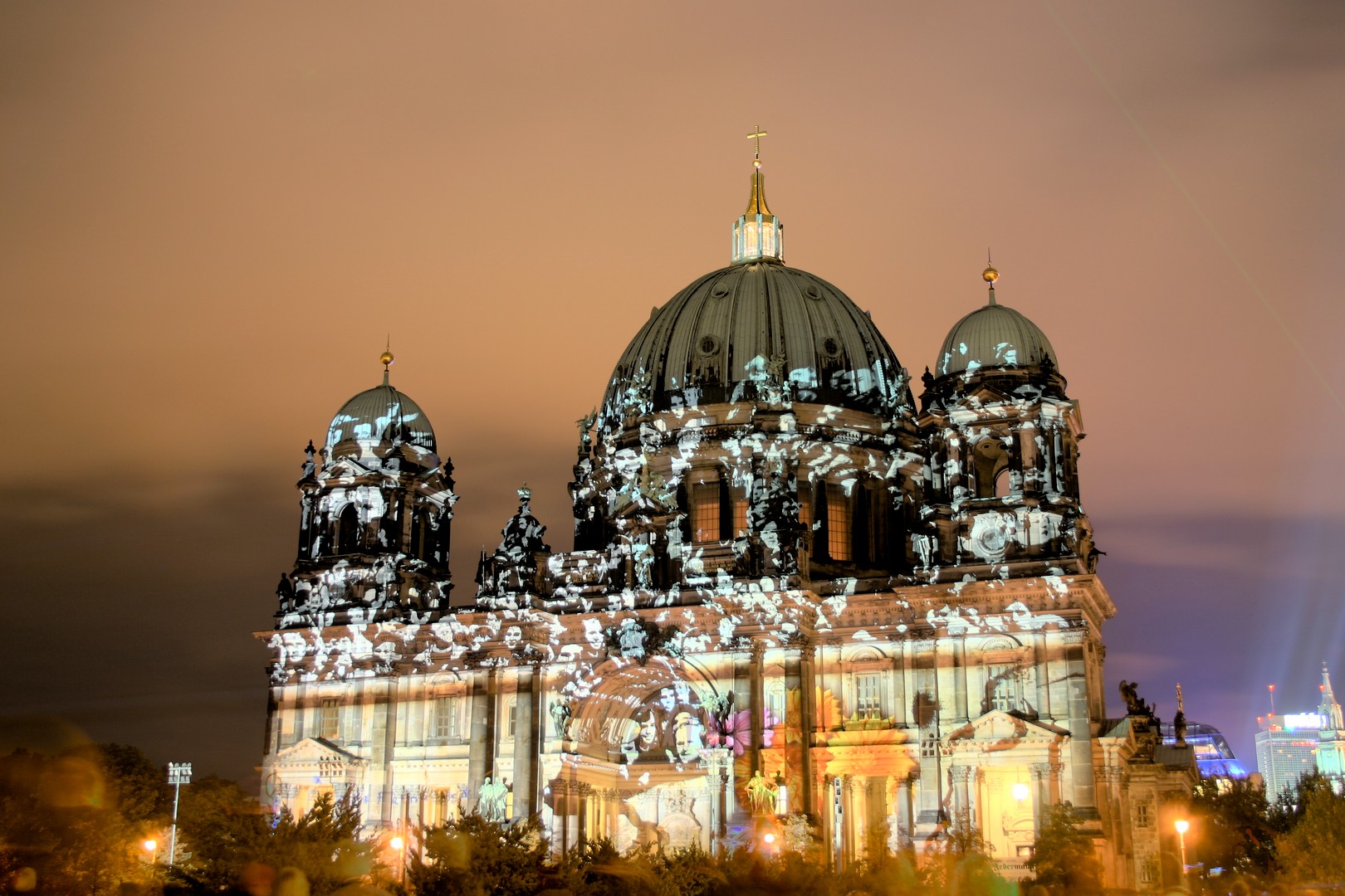 Festival of Lights 2009 - Berlinder Dom HDR