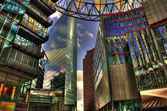 Berlin Sonycenter in HDR