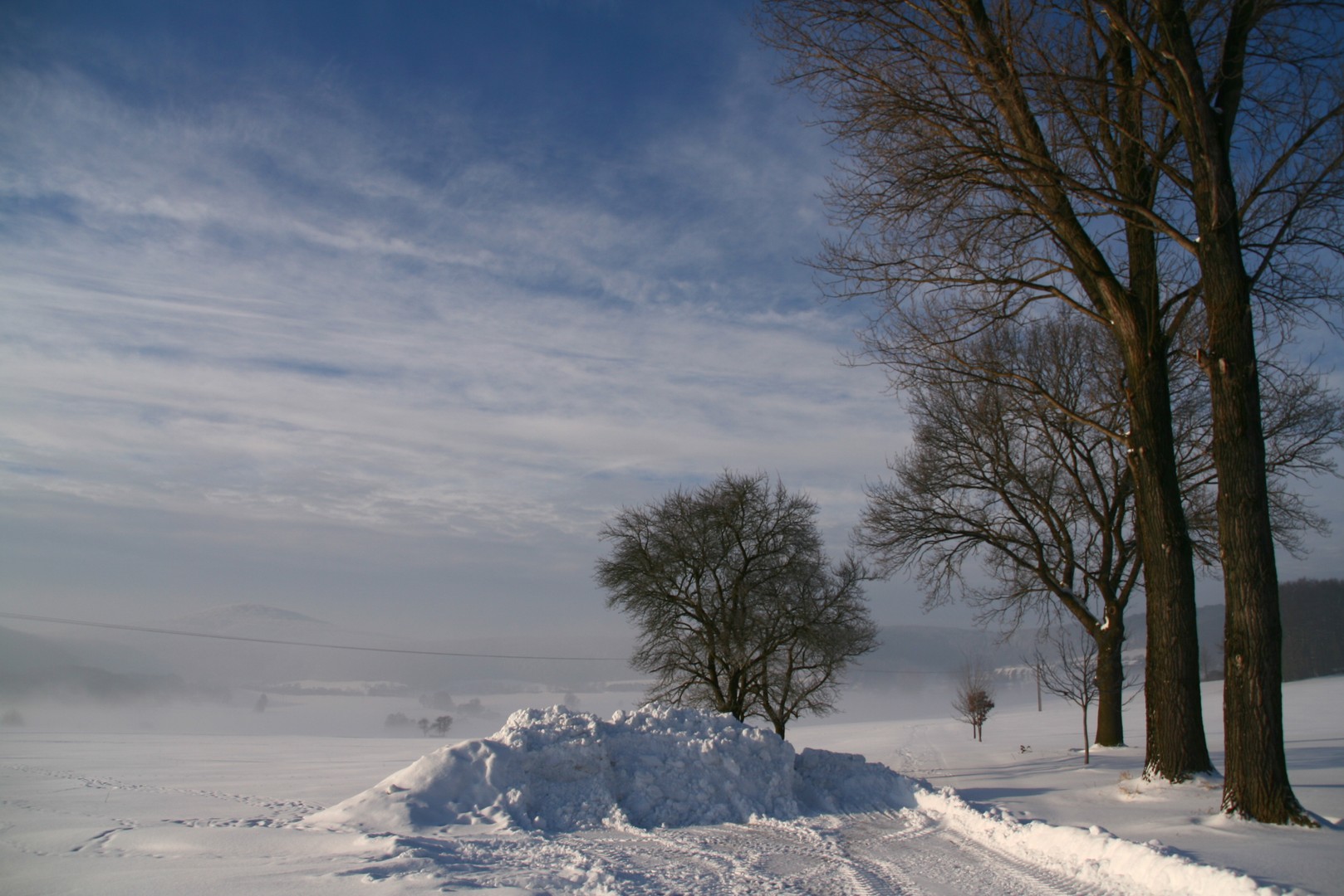 Schneemassen in Hohenroda