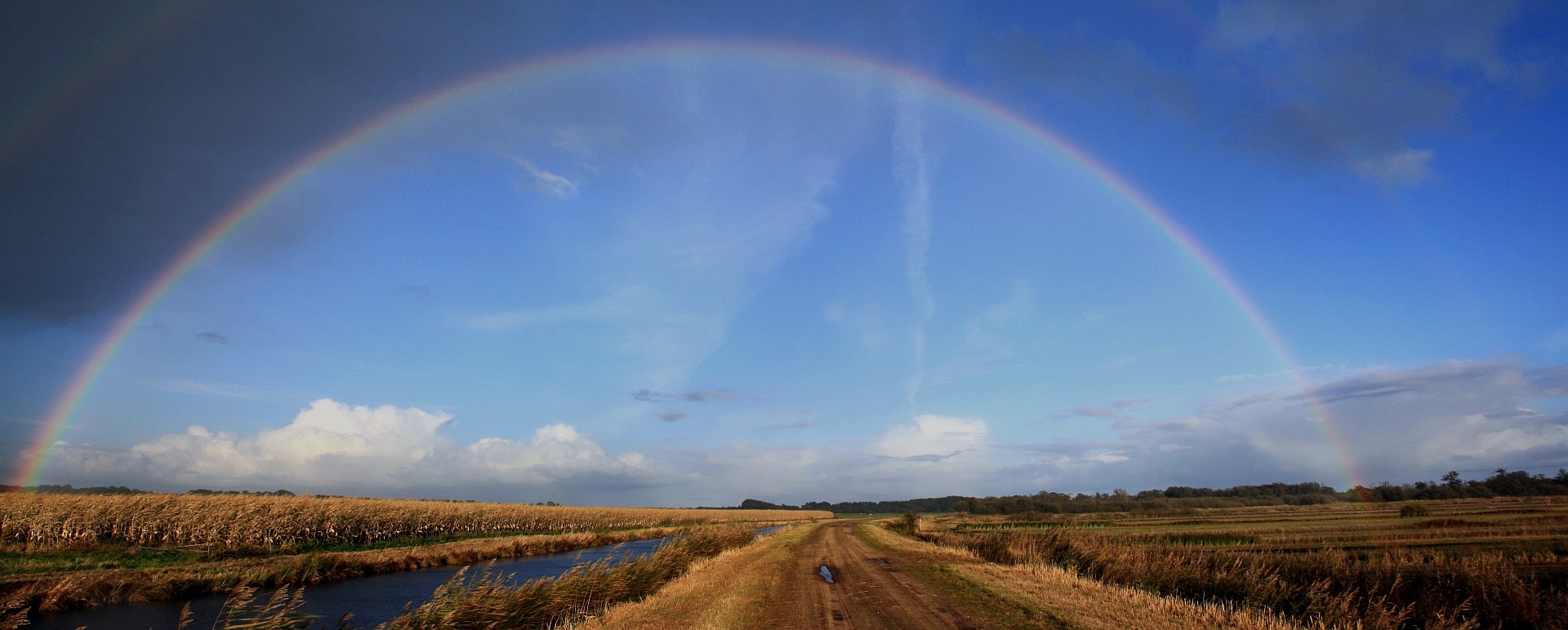 Rainbow over Wapserveense Aa