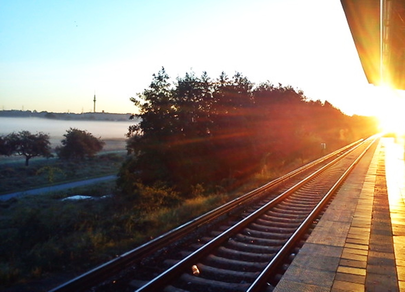 Bahnsteig der Träume