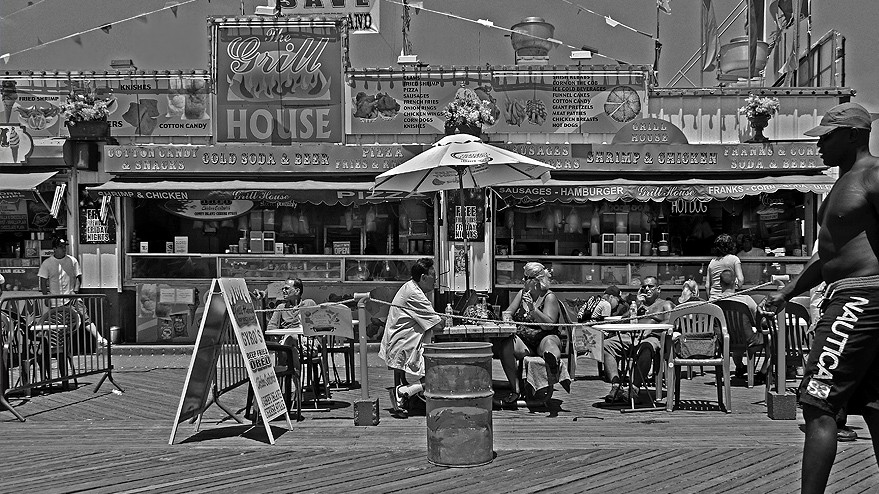 sunday afternoon, coney island