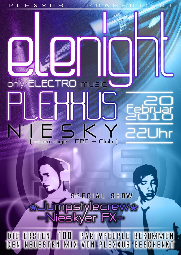 Flyer --- ELEnight2009 /Electro-Event