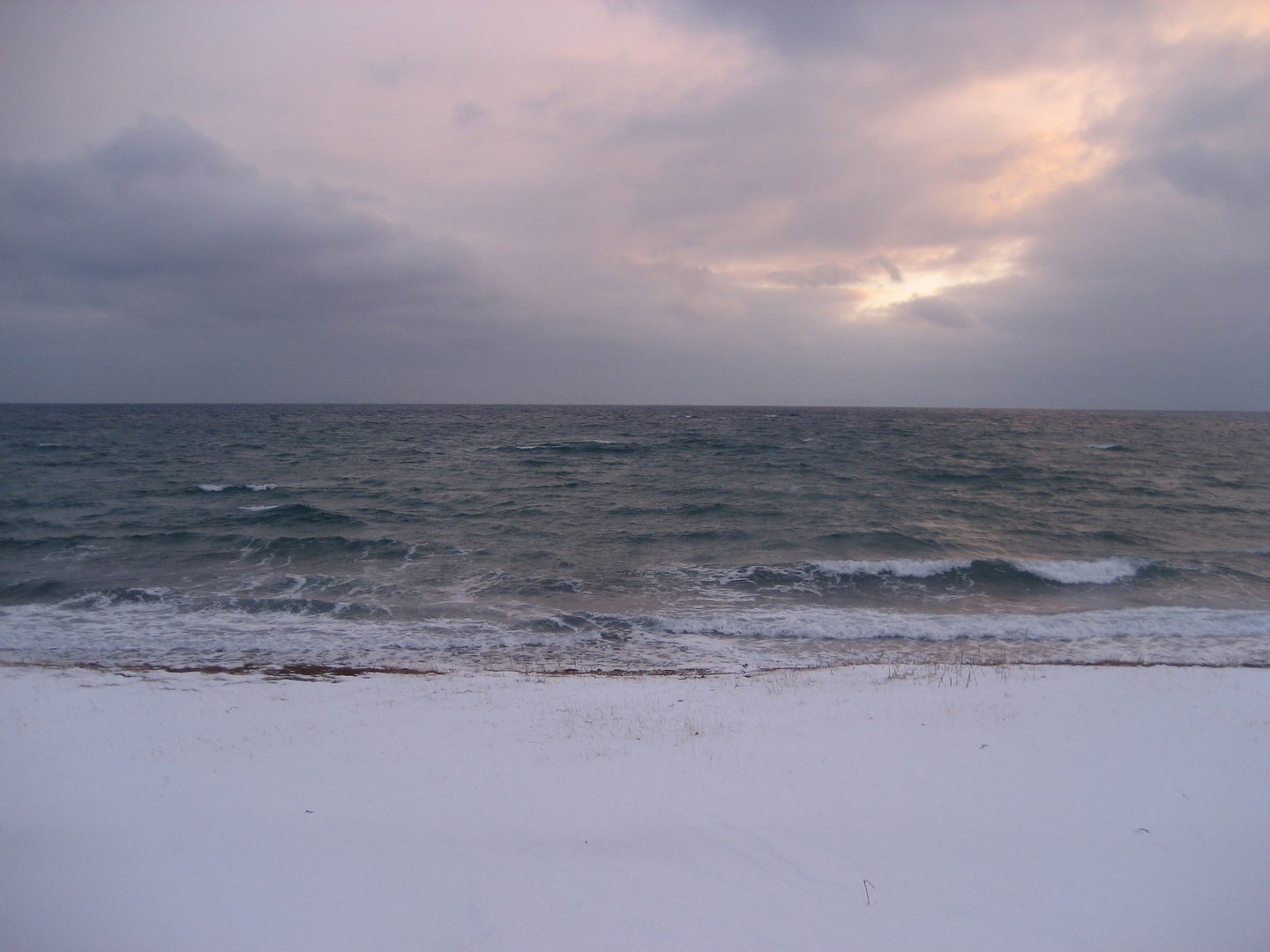 winter in Finnmark . On the east coast.