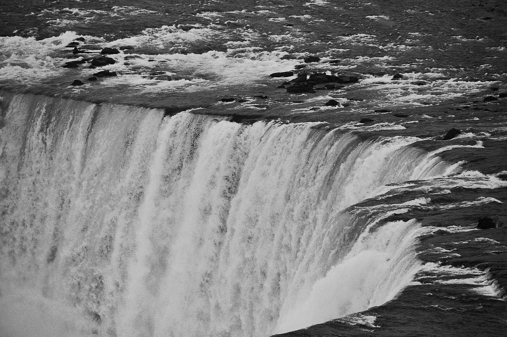 Niagara Falls The Power of Water in Black and White