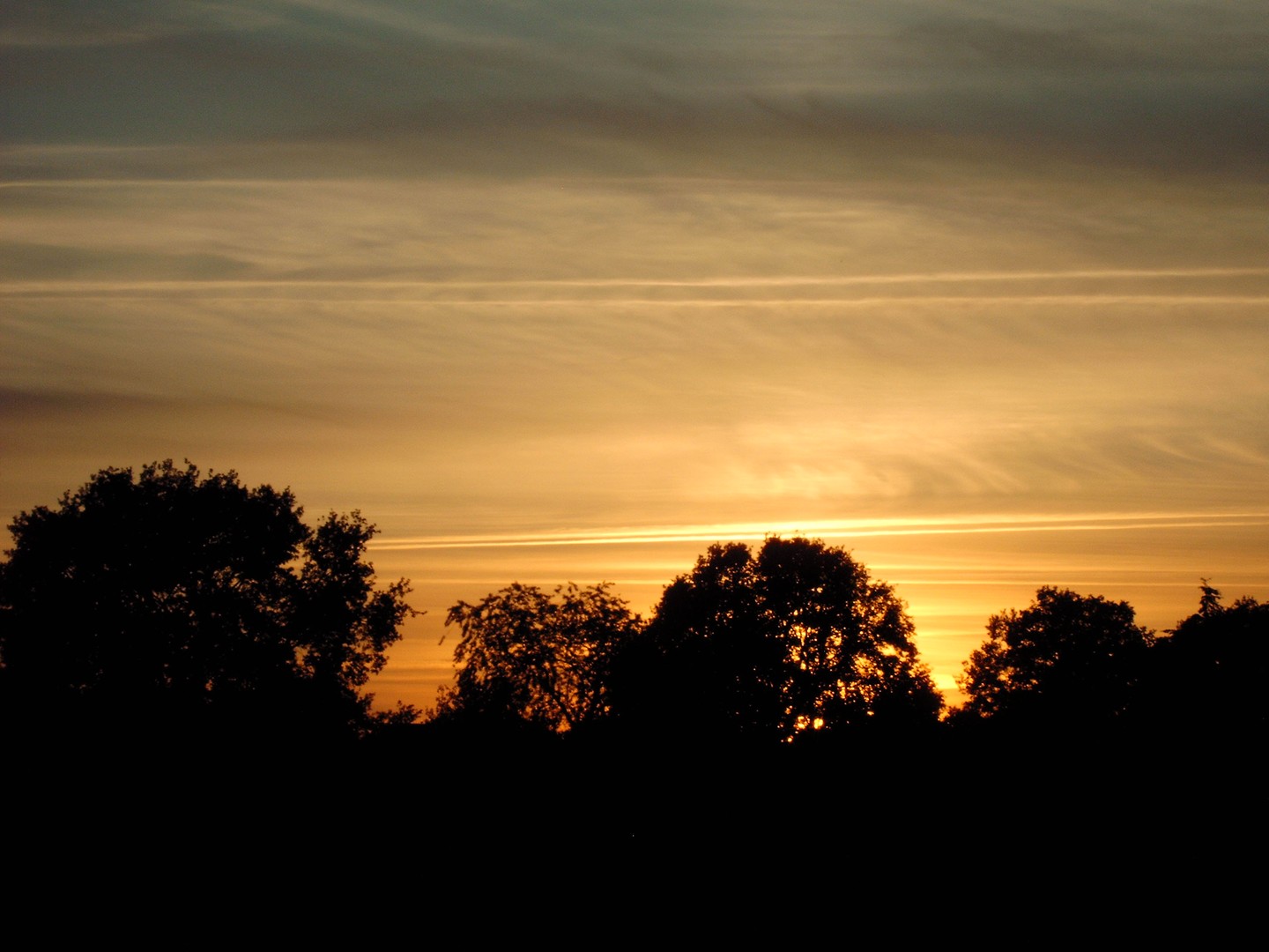 Gestern Abend/Sonnenuntergang