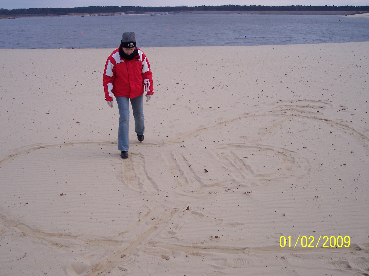 Meine Spuren im Sand,eine Liebeserklärung mal anders...