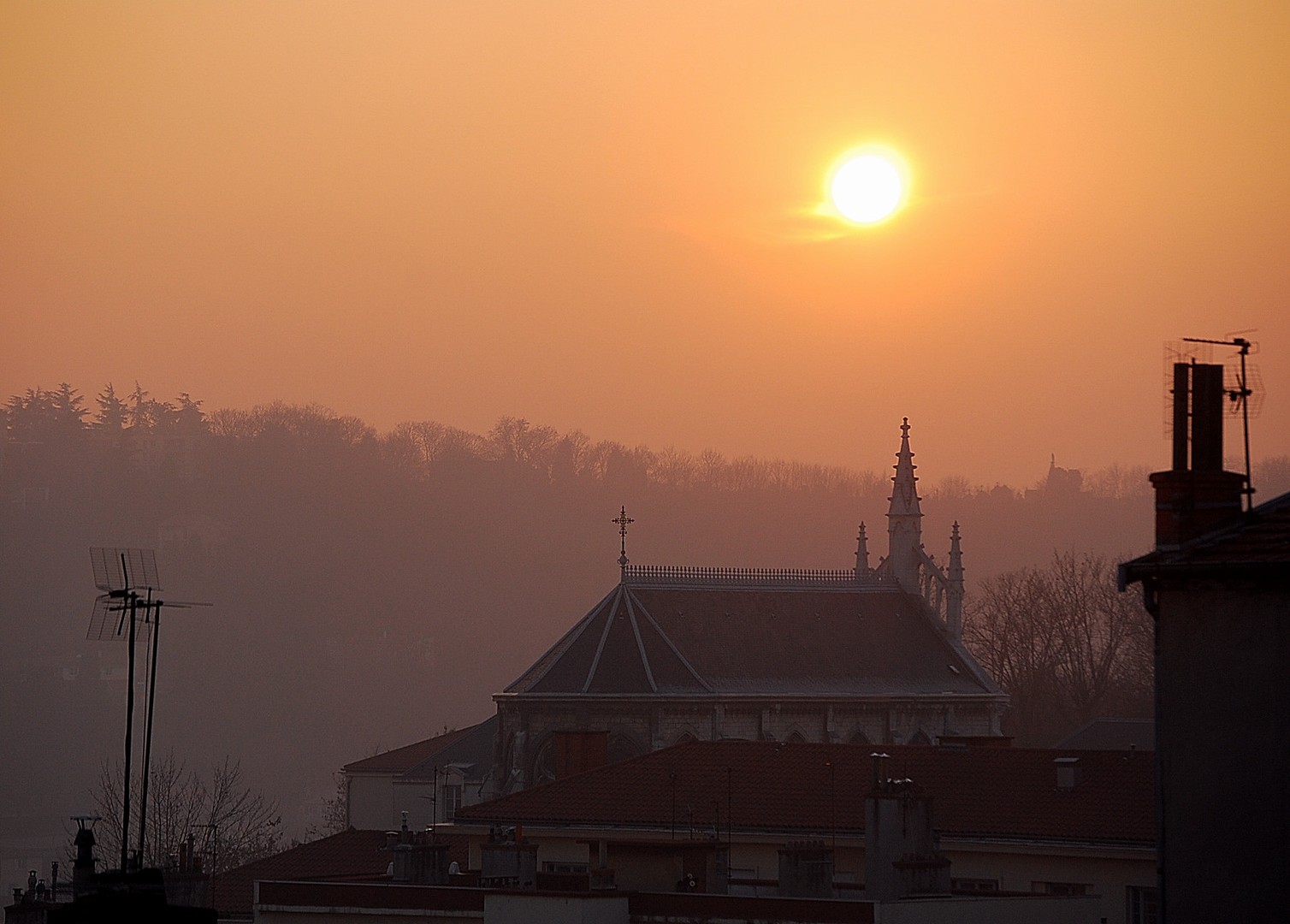 Crépuscule.