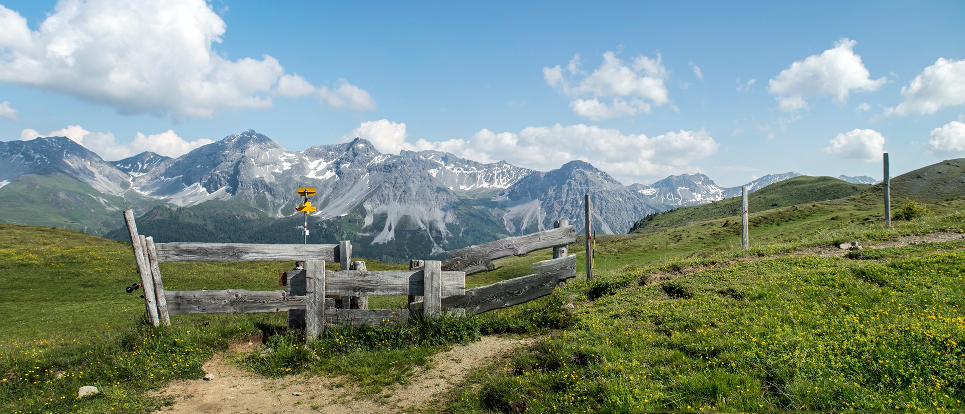 Durchgang auf der Alp