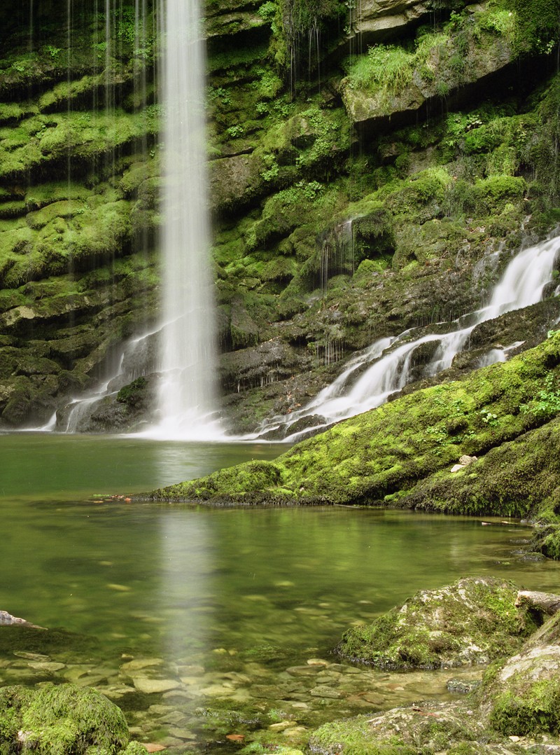 Cascade dans le Jura