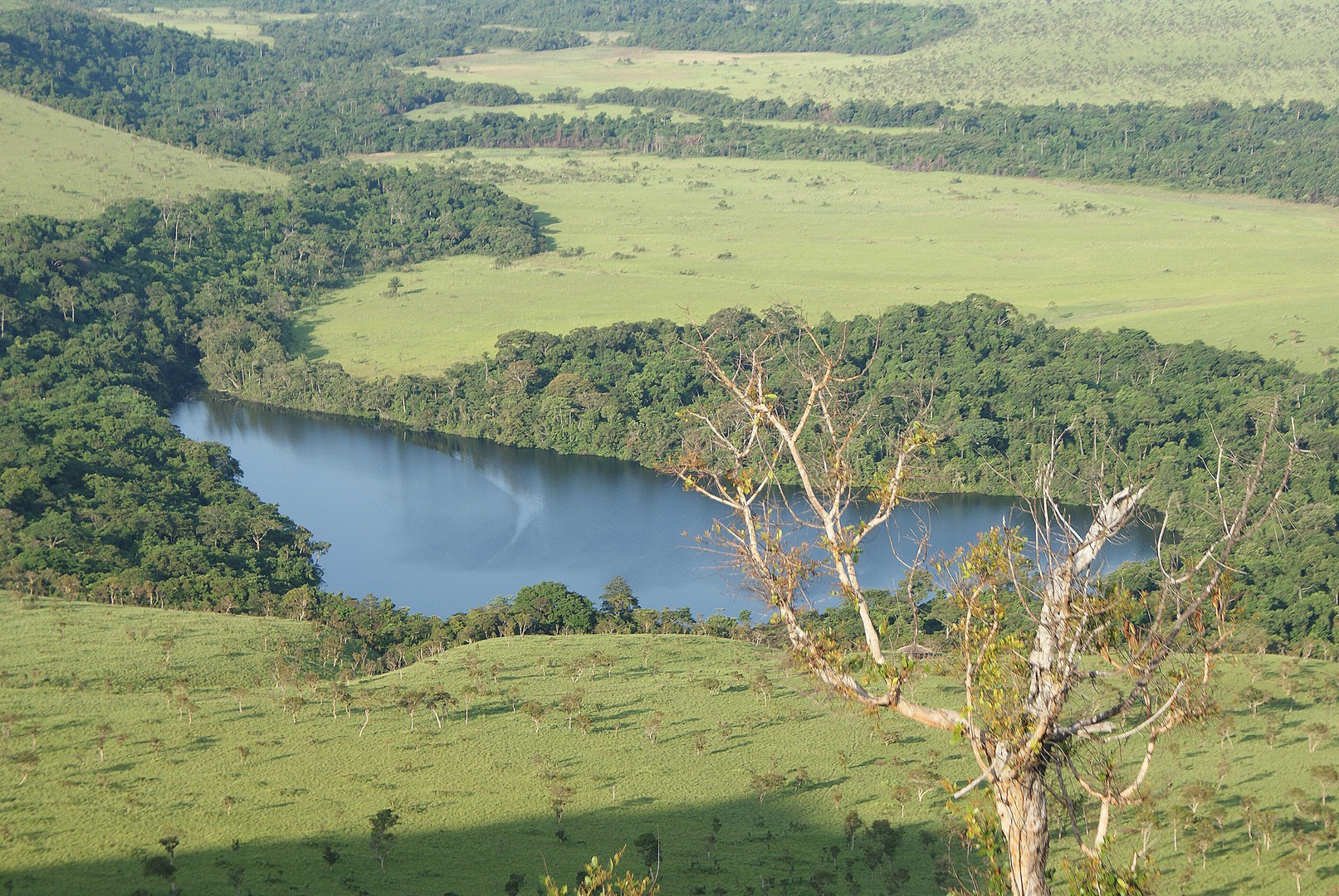 Lac bleu  (Congo Brazzaville)