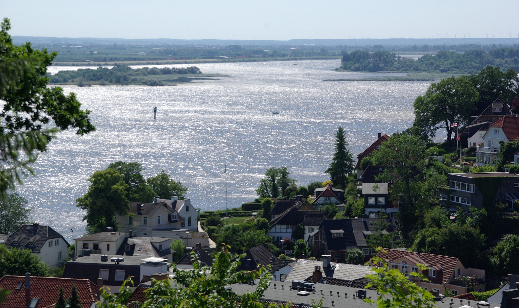 Blankenese/Hamburg an der Elbe