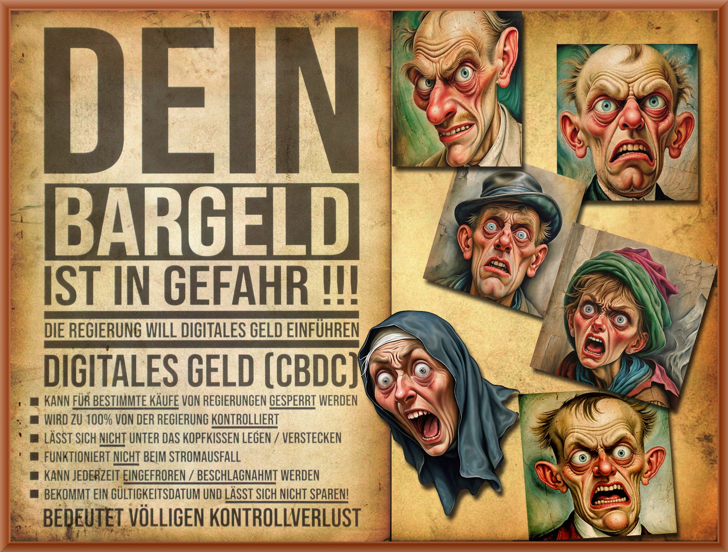 Dein Bargeld.......