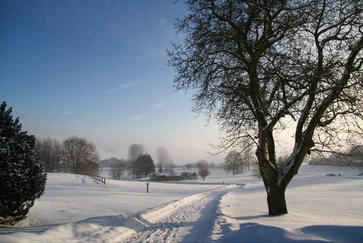 Schneelandschaft in Hohenroda