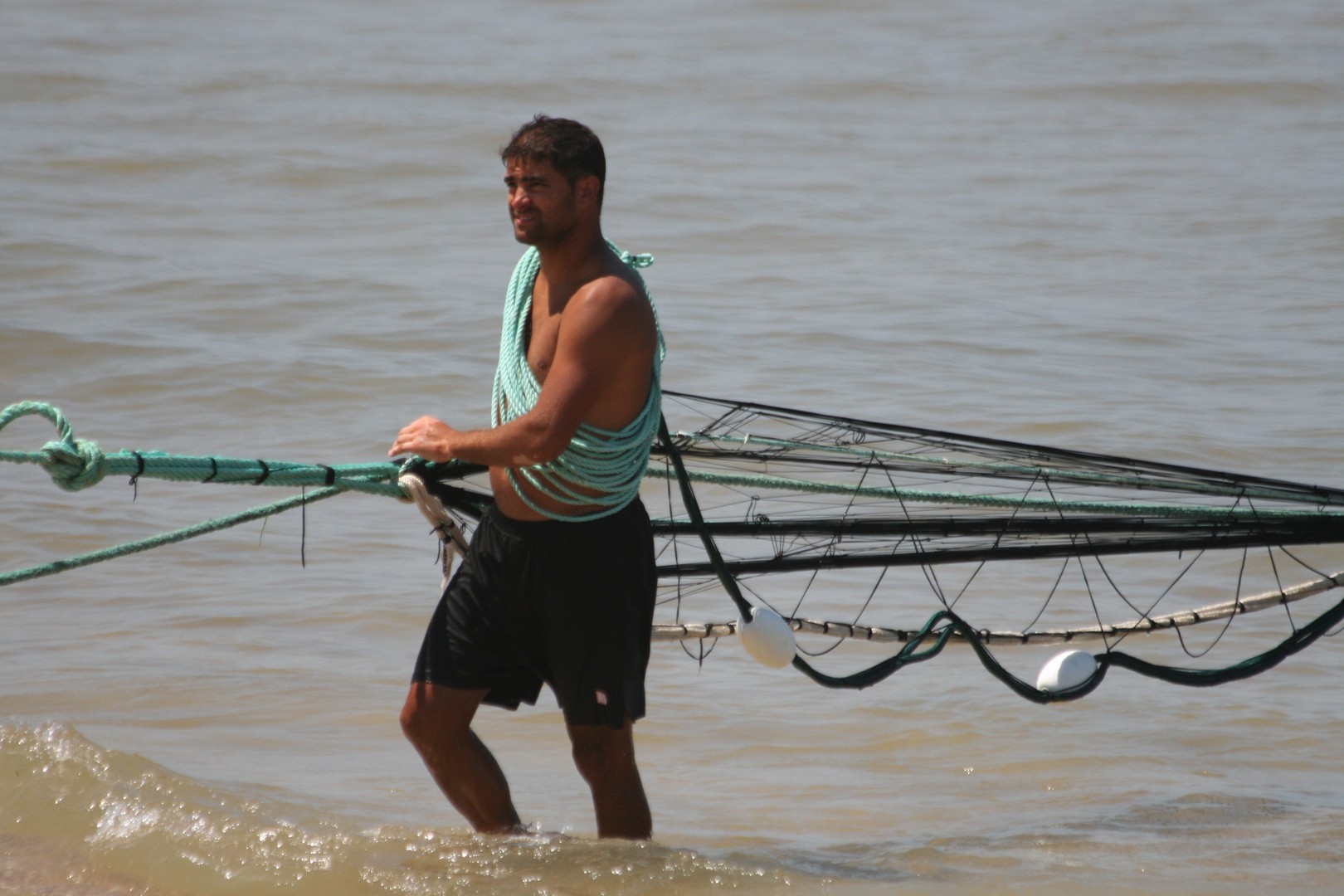 Pêcheur au Portugal