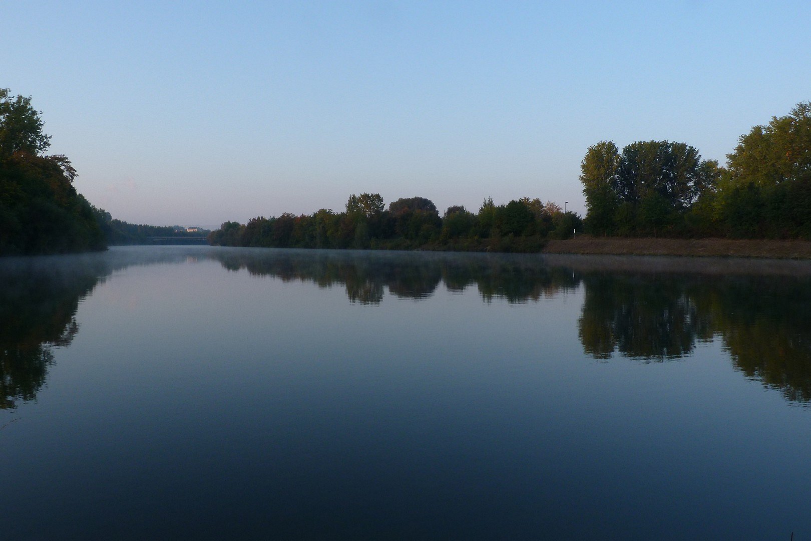 Neckar am Morgen