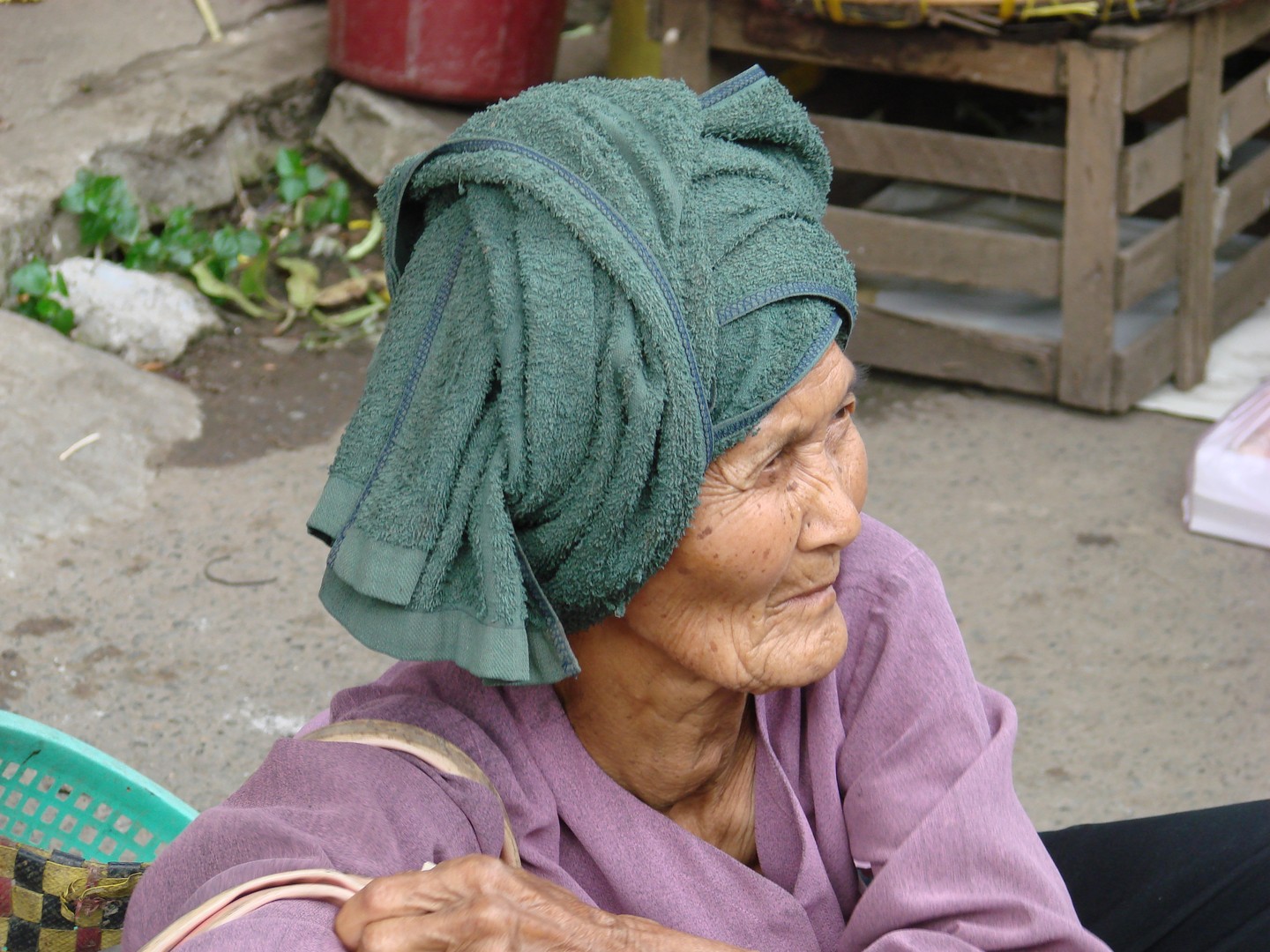 Une dame du Sud VietNam