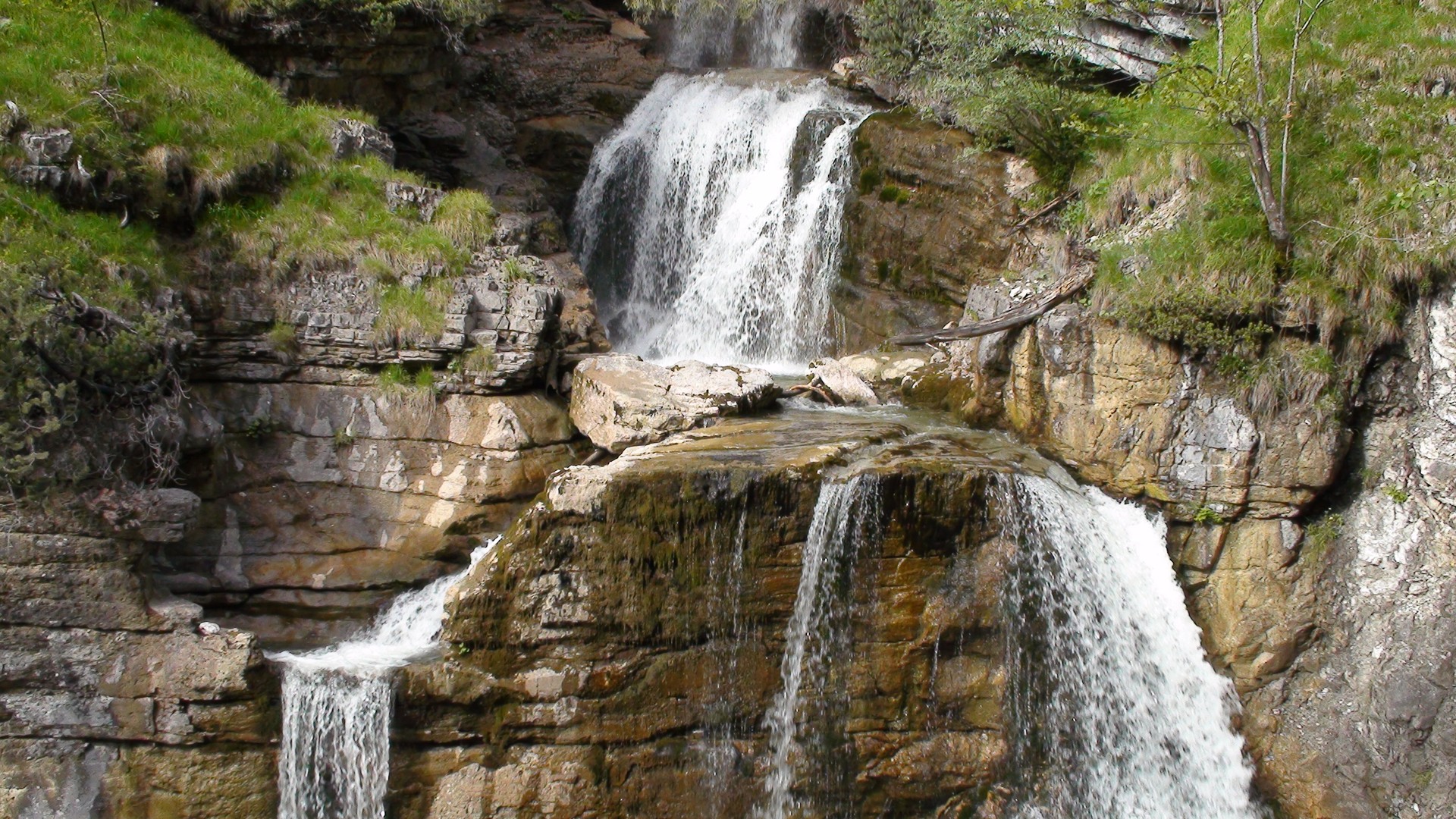 Kleine Wasserfälle