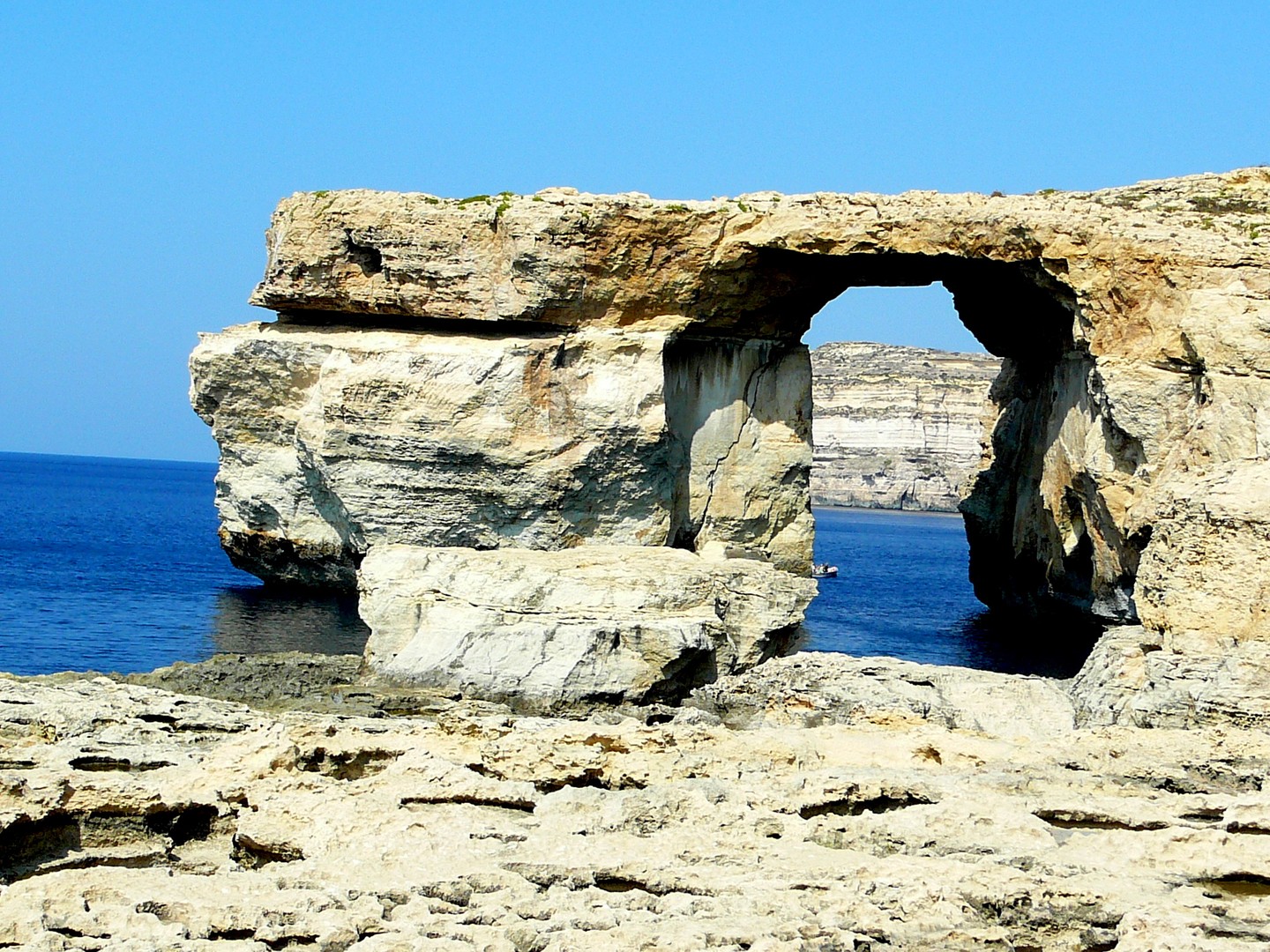 Malta-Gozo,das Blaue Fenster