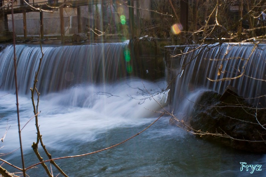 Kleiner Wasserfall