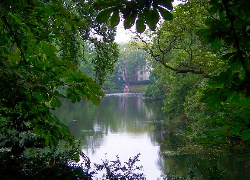 Blick auf der Bremer Wallanlagen