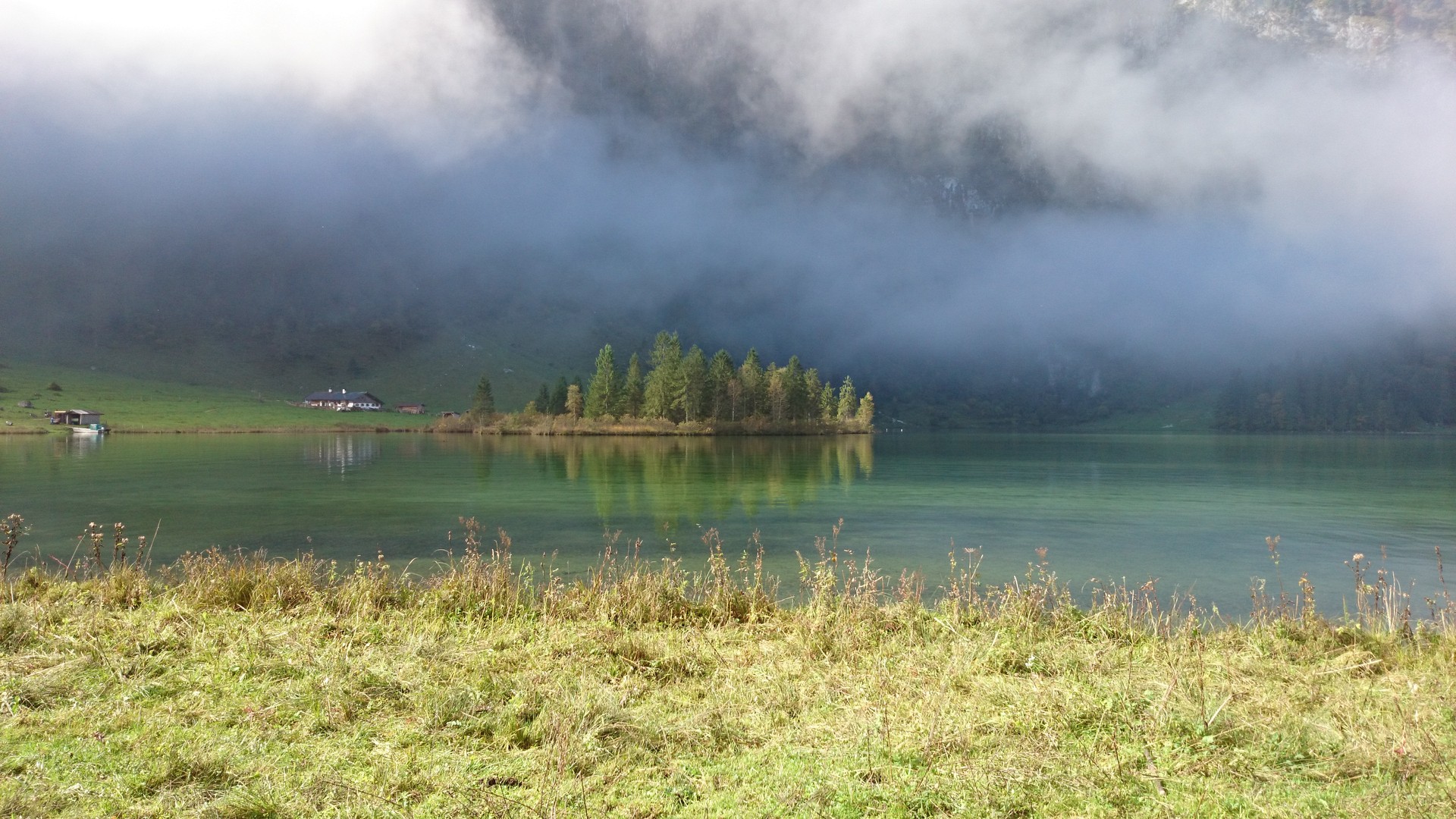 Nebel zieht weg - Salet am Königssee