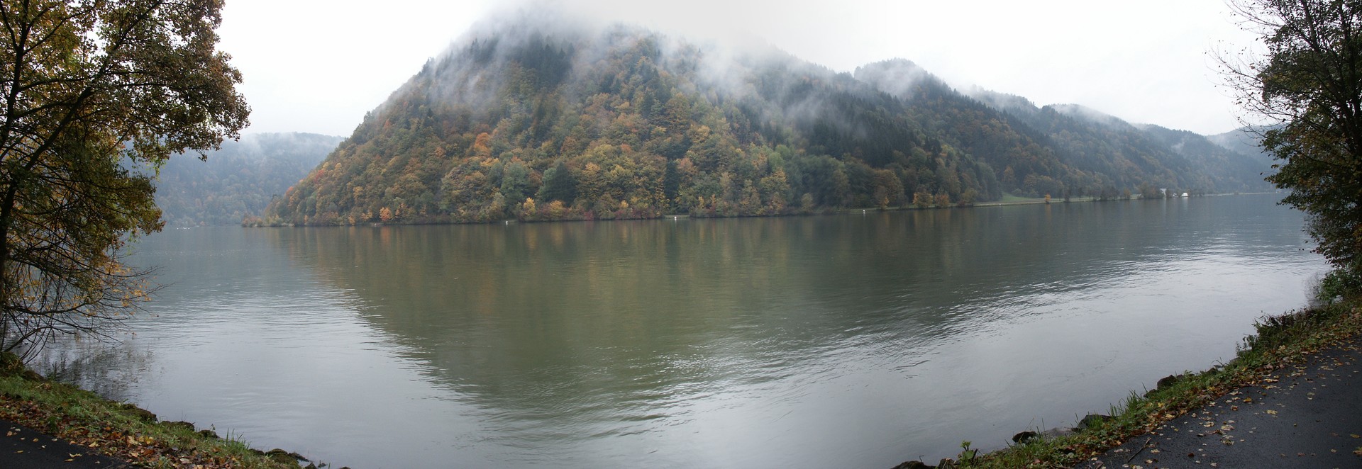 Donaupanorama im Herbst