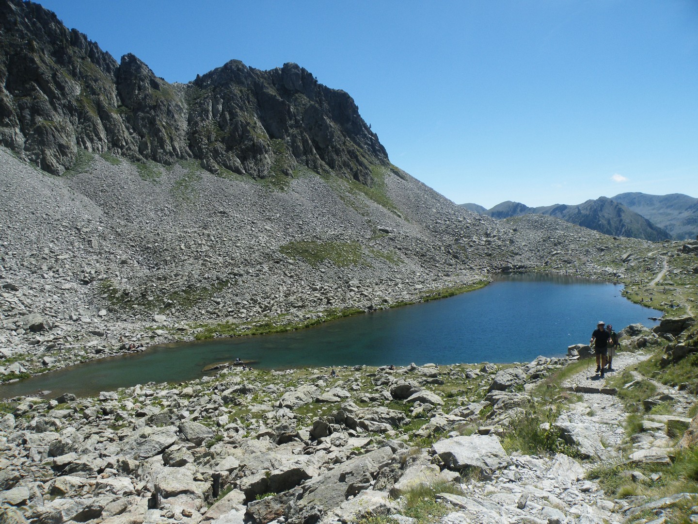 LAC DE FENESTRE  DANS LE MERCANTOUR