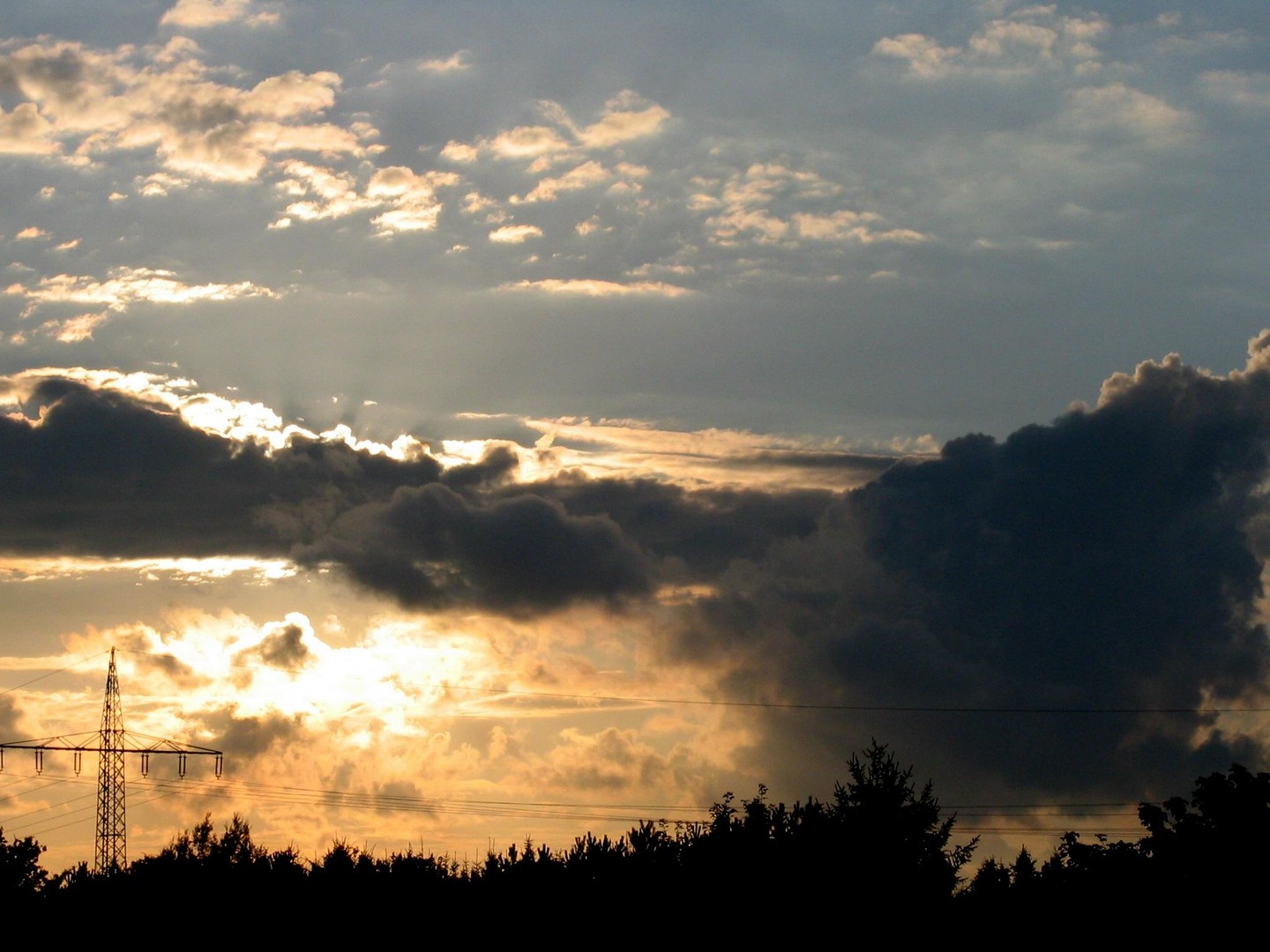 Sonnenuntergang in Ostfrieland