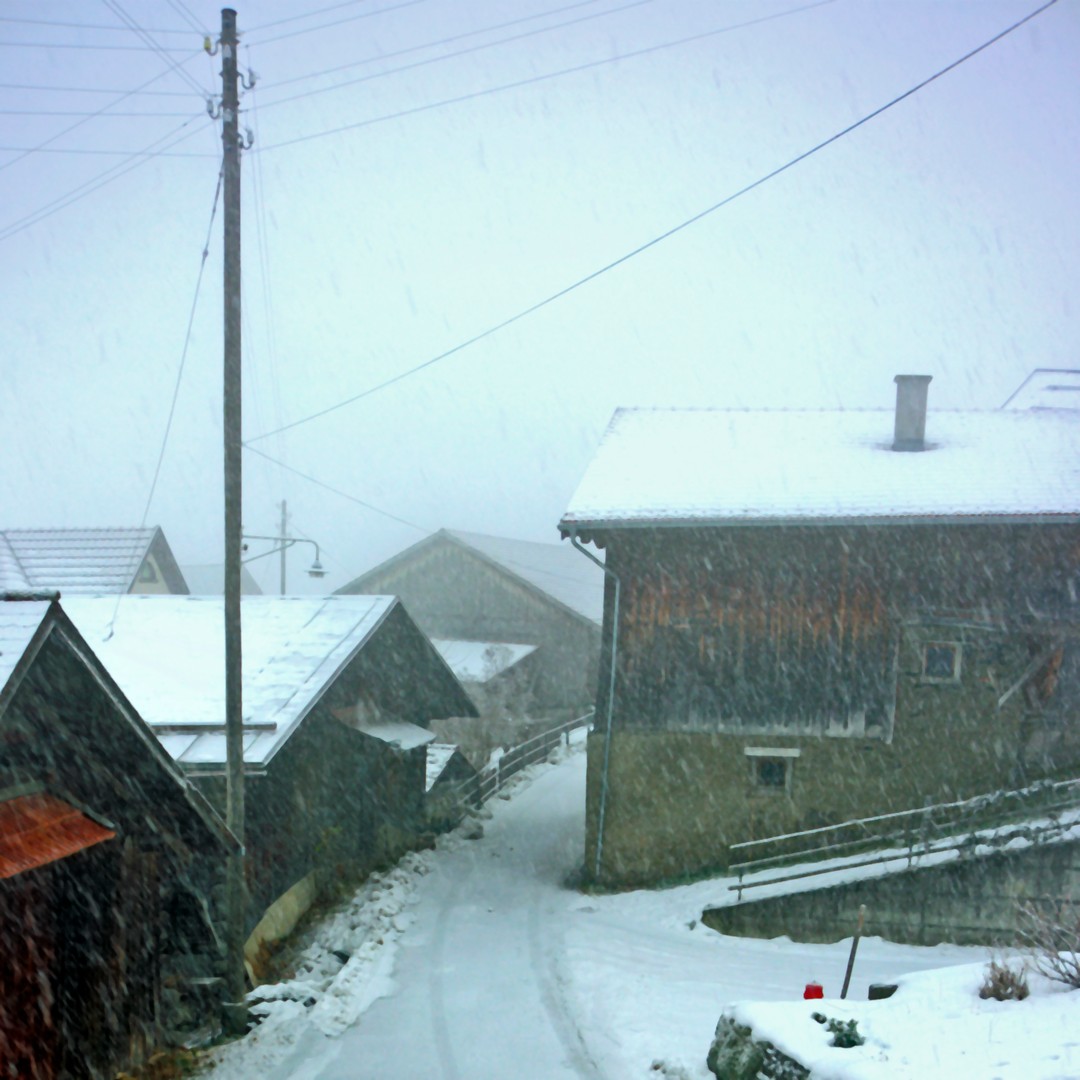 Der Schnee kommt