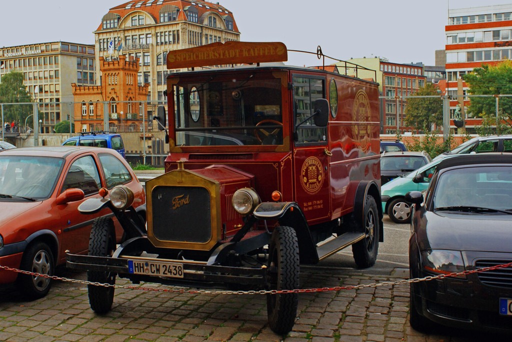 Oldie in der Speicherstadt