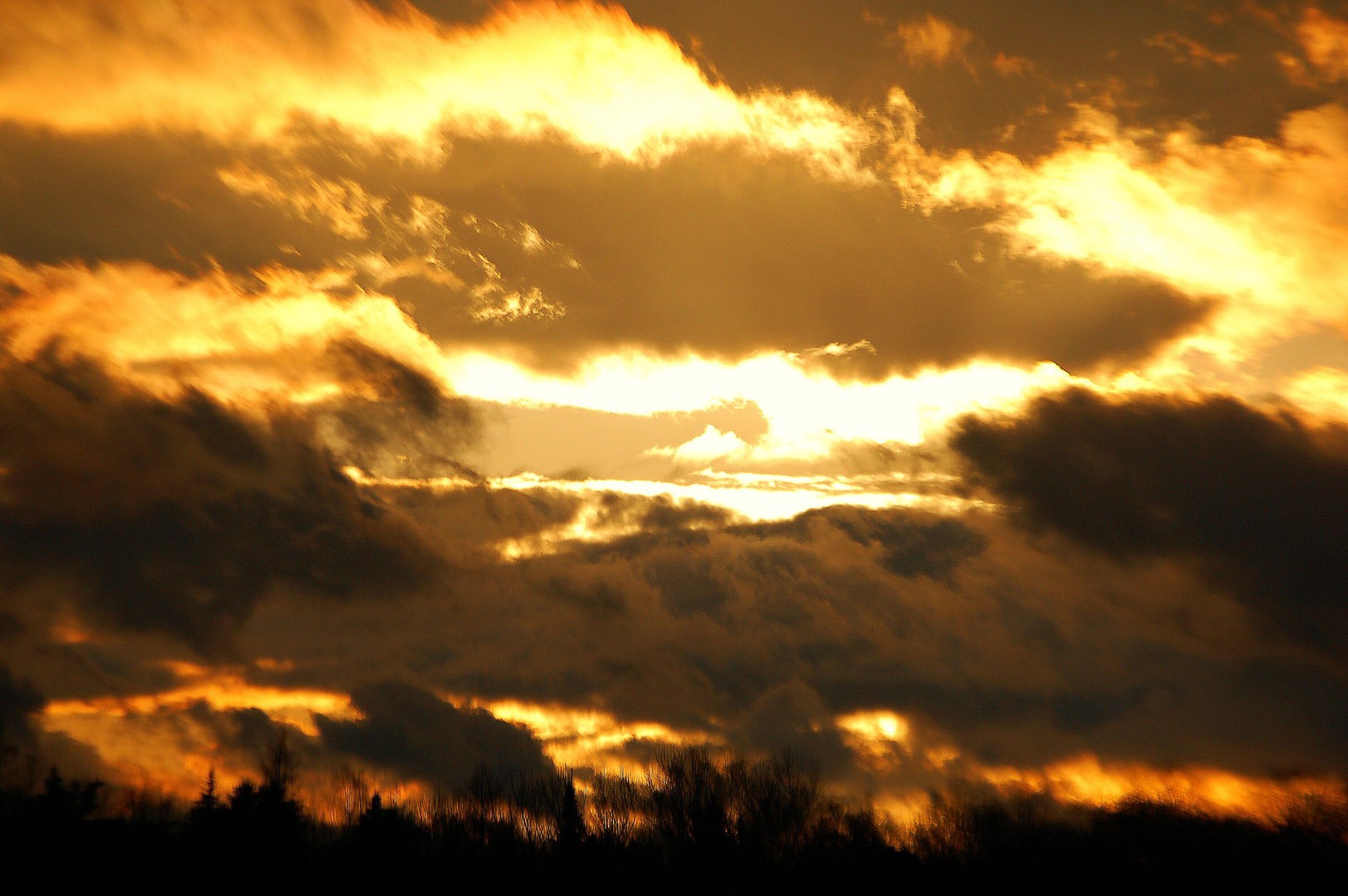 Abendstimmung vor Gewitter