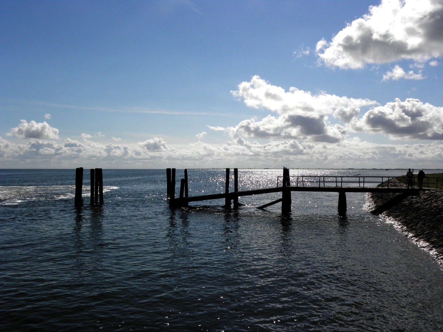 An der Nordseeküste ...