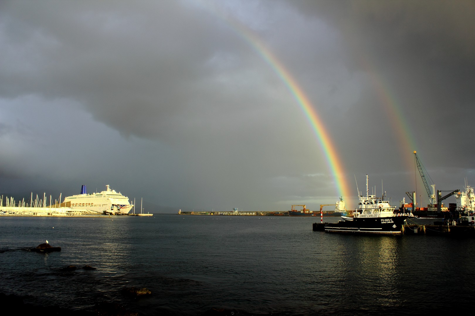 Hafen Ponta Delgada(Azoren)