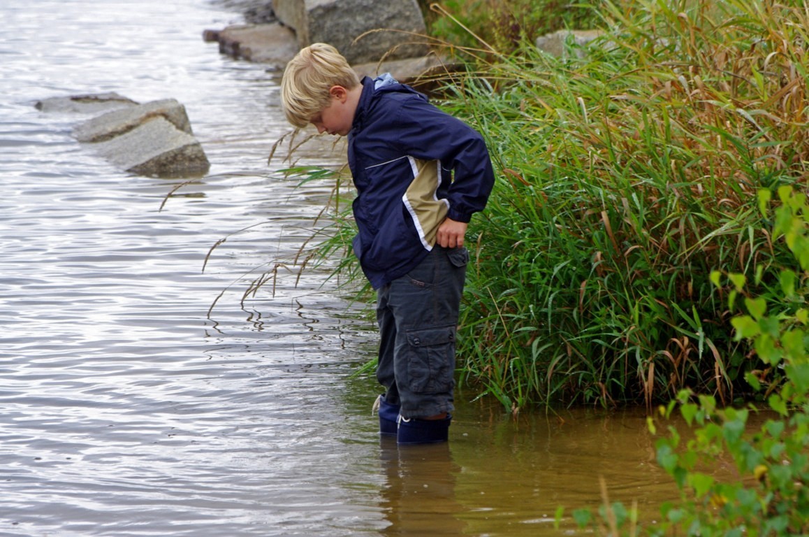 Oma, mir steht das Wasser bis zum ......