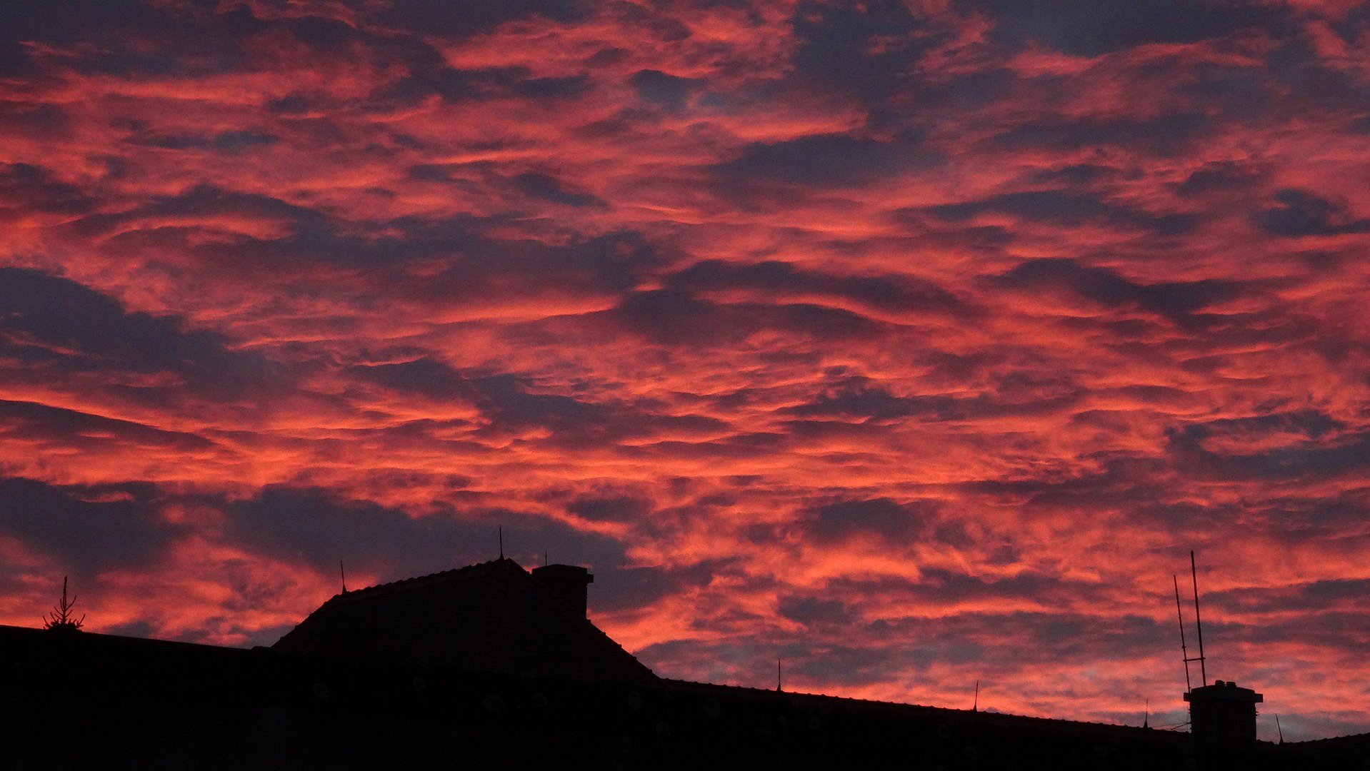 Un levé de soleil décembre 2013 en Moselle