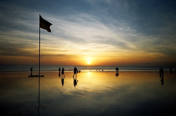 Sonnenuntergang auf Bali (Indonesien)