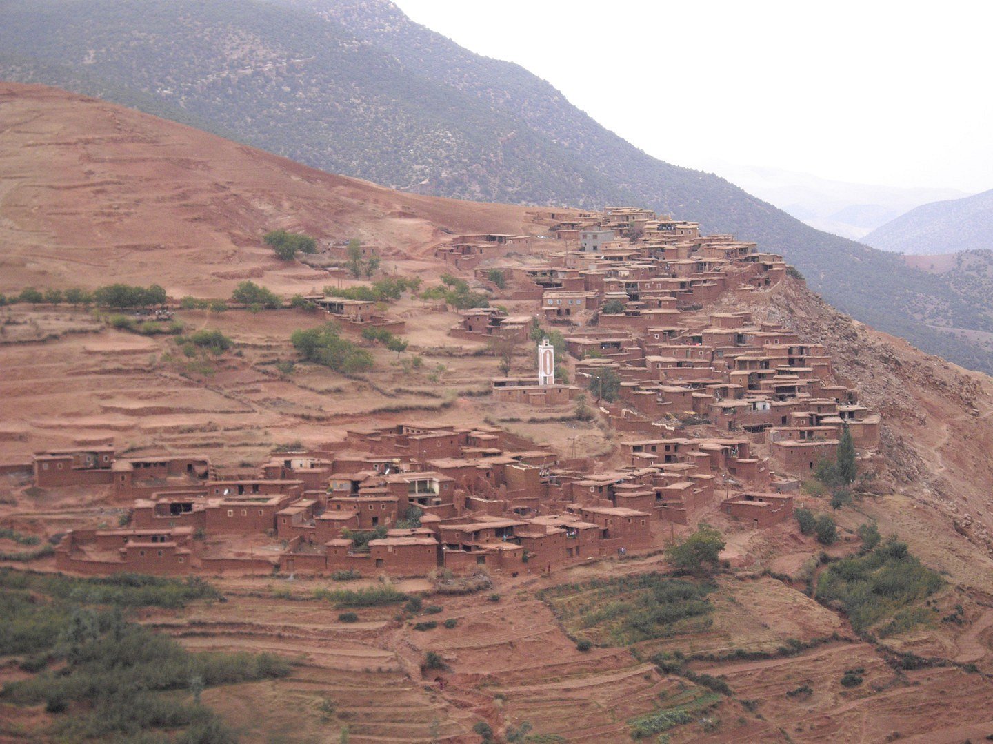 Un village dans l'Atlas