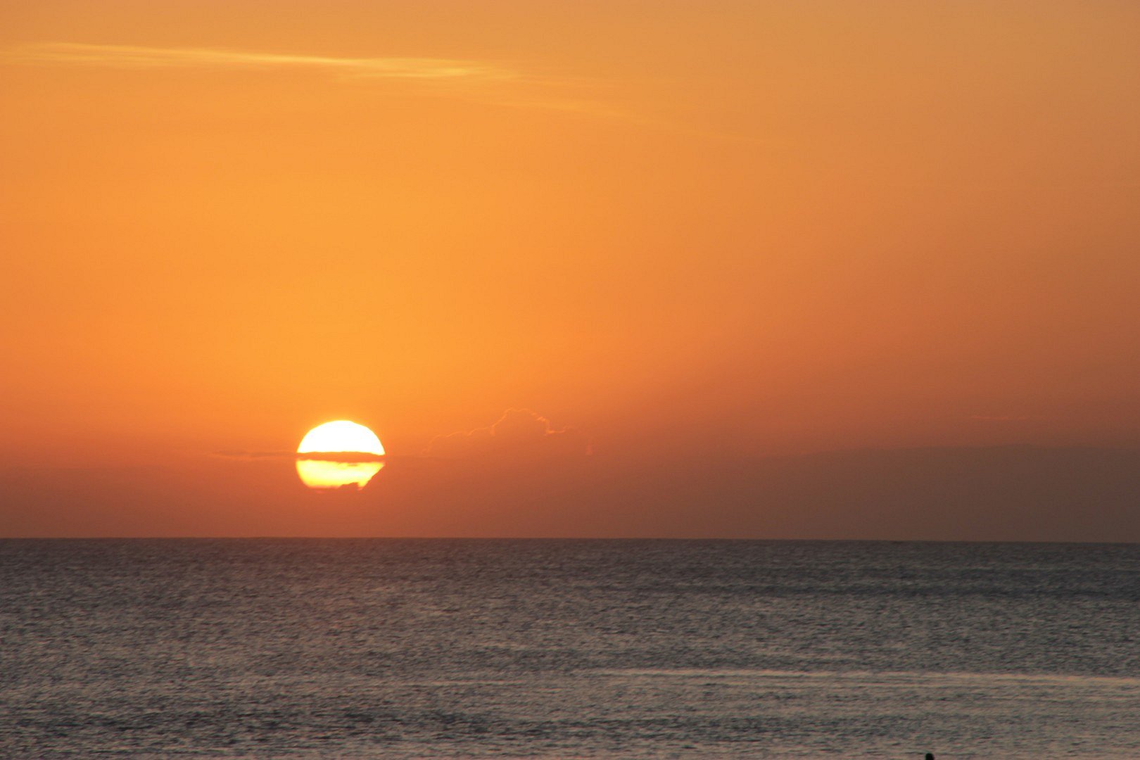 Sunset am Kutabeach Bali 2011