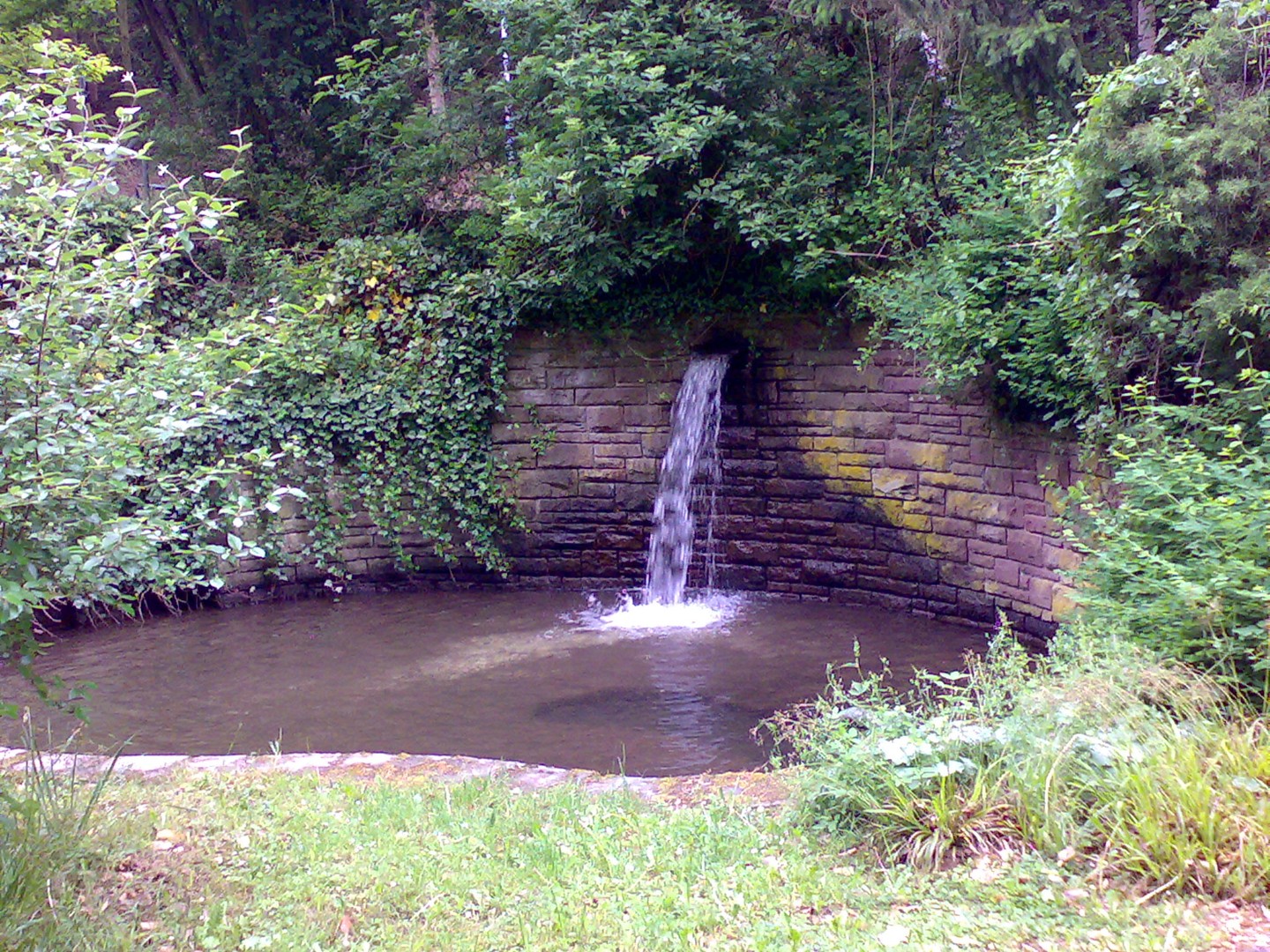 Brunnen im Park