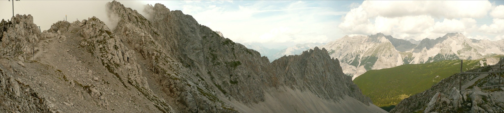 Panorama Innsbruck Hafelekar 2009