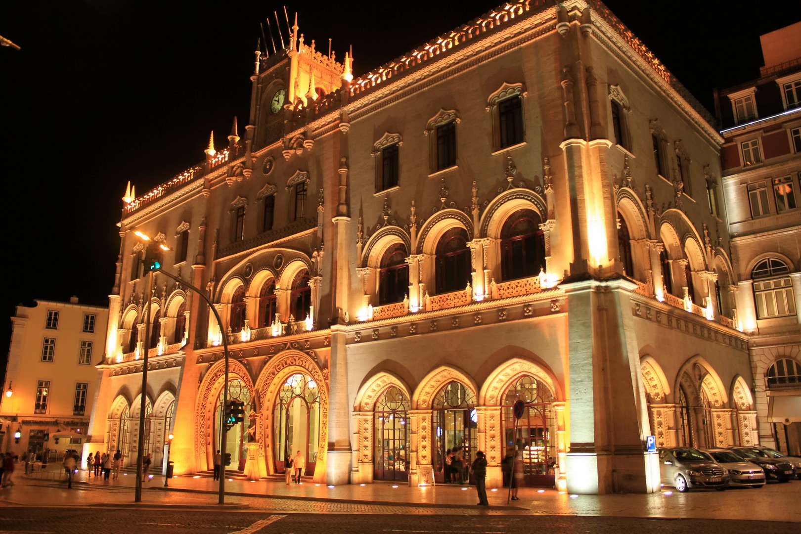 Gare centrale de Rossio à Lisbonne